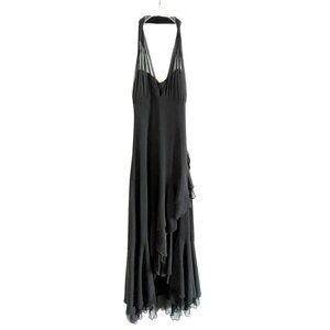 City Triangles | Black Backless Dress